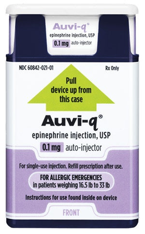 AUVI-Q Dosing | AUVI-Q® (epinephrine injection, USP) for HCPs